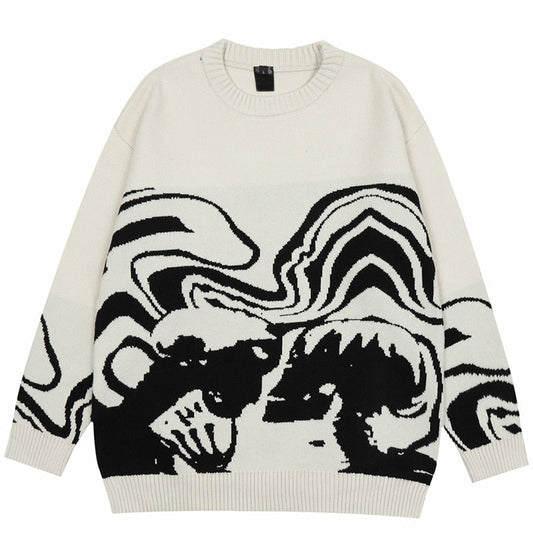 Abstract Knit